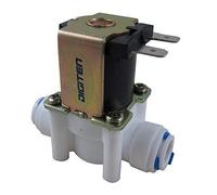 DIGITEN - Válvula solenoide de agua de 24 V 3/8 pulgadas, conexión rápida para sistema de ósmosis inversa RO