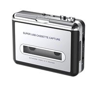 DIGITNOW! Reproductor USB de casete para convertirlos a MP3 mediante el PC (con enchufe hembra de 3,5 mm)