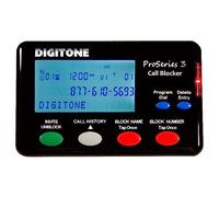 Digitone ProSeries - Bloqueador de llamadas potente y actualizado para teléfonos fijos - Fácil configuración Bloqueo de llamadas robóticas con un botón. Bloquea automáticamente el spam, millones de