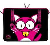 Digittrade Kitty To Go - Funda Blanda para portátil de 11.6", Multicolor