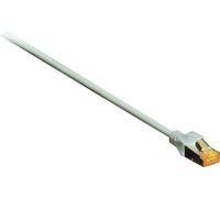 DIGITUS Cable de conexión CAT 6A S/FTP - 0,5 m - Cat6a - S/FTP (S-STP) - RJ-45 - RJ-45