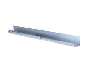 DIGITUS 1HE - Rieles deslizantes para armarios de servidores de 19", profundidad variable de 50 a 75 cm, perfil en L, chapa de acero de 2 mm, capacidad de carga de 100 kg, color plateado