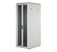 Digitus 42HE Armario Rack de Red Independiente Unique 42U, Gris, 800x1000x2053 mm, Capacidad 800 kg, IP20, con Puertas de Cristal y Bloqueo