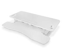 DIGITUS Accesorio de Escritorio ergonómico para un Trabajo Saludable - estación de Trabajo de pie - Bandeja para Teclado y ratón