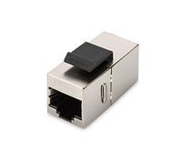 Digitus Acoplador Keystone Cat-6 Blindado - 2 Tomas RJ45-250 MHz 1GBase-T Clase-E - Carcasa metálica