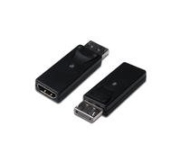 Digitus Adaptador DisplayPort a HDMI con Enclavamiento