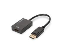DIGITUS Adaptador gráfico DisplayPort, DP a HDMI tipo A, UHD 4K 60Hz, 4096 x 216