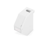 ASSMANN Carril adaptador para 1 x Keystone Module, IP20, incluye rotulación, antipolvo, tierra Muelle, seitenabdeckung, Gris