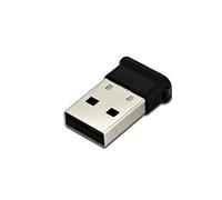 Digitus Adaptador USB Bluetooth 4.0 - USB 2.0 - hasta 10 m de Alcance - para Ordenador portátil y de sobremesa - Bluetooth Stick - Plug & Play