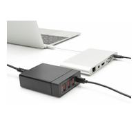 Digitus - Adaptador USB universal de 4 puertos, USB Type-C™