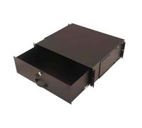 Digitus Bandeja para teclado y documentos 19 pulgadas 3U Profundidad variable Bloqueable Negro