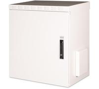 Digitus Armario de Pared IP55 para Exteriores 600 x 450 mm (An x Pr), Bastidor de Pared, Carga Máxima 100 kg, Color Gris