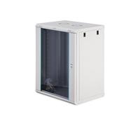 Digitus Armario rack 19" Dynamic-N 16 U montaje en pared 450/320 mm 60 kg puerta de cristal gris