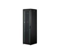 DIGITUS Armario de red 19 pulgadas 42U - 60x60 cm - Serie Unique - Capacidad de carga 800 kg - Profundidad útil 543 mm - Negro