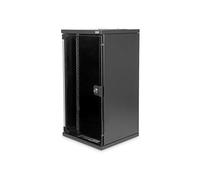 254 mm (10") 12U wall mounting cabinet 592x312x300 mm, color black (RAL 9005)