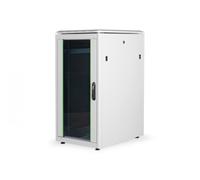 Armario de red DIGITUS 19 pulgadas 22U - 60x80 cm - Serie Unique - capacidad de carga 800 kg - profundidad útil 743 mm - gris