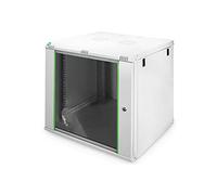 DIGITUS Armario de red - rack de 19 pulgadas - 12UA - montaje en la pared - profundidad 600 mm - capacidad de carga 60 kg - serie Dynamic Basic - gris