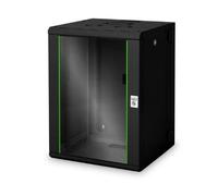 Digitus Armario de red de 19 pulgadas Unique 16U montaje en pared 100 kg 820x600x450 negro RAL 9005
