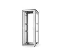 DIGITUS Armario de Red - Rack de 19 Pulgadas 42U - 80 x 100 cm - Serie Unique - Capacidad de Carga 1200 kg - Profundidad útil 943 mm - Estructura Abierta - Gris