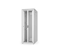 DIGITUS Armario de Red - Rack de 19 Pulgadas 42U - 80 x 100 cm - Serie Unique - Capacidad de Carga 1200 kg - Profundidad útil 943 mm - Puerta Frontal de 2 Hojas - Gris