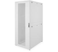 Armario para servidores DIGITUS 19 pulgadas 42U - 80x120 cm - Serie Unique - Capacidad de carga 1000 kg - Profundidad útil 875 mm - Gris