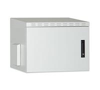 9U wall mounting cabinet, outdoor, IP55 579x600x450 mm, color grey (RAL 7035)