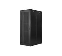 DIGITUS Armario para servidores - 19 Pulgadas 42 U - 80 x 120 cm - Serie Unique Server-N - Capacidad de Carga 1200 kg - Profundidad útil 1135 mm - Puerta de Acero Perforada - Negro