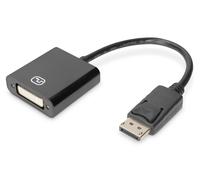 Digitus ASSMANN Active DisplayPort DP to DVI Adapter Converter Full HD - DP to D