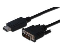 Digitus assmann - cable adaptador displayport a 1.2 dvi-d (24+1 m/m, f