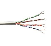 Digitus Assmann DK-1511-P-1 Cable de par Trenzado (categoría 5e, U-UTP, 100 m), Color Gris