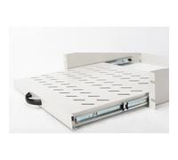 Digitus - Baldas extraíbles para la instalación fija en los carriles de perfil delanteros de 483 mm (19"")