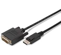 Digitus cable adaptador hd displayport a dvi (24+1) macho/macho 2m
