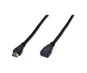 Digitus Cable Alargador HDMI Alta Velocidad Ethernet Tipo A M/F 3m