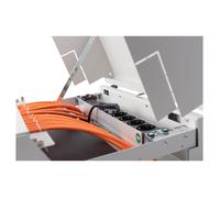 DIGITUS 1000 m de Cable de red Cat 7, S-FTP (PiMF) Simplex, BauPVO Cca, LSZH Libre de Halógenos -1200 MHz Copper AWG 23/1 -Compatible con PoE+Cable LAN Cable Ethernet, Naranja