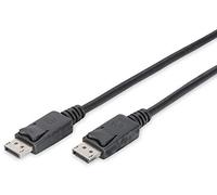 DisplayPort connection cable, DP M/M, 3.0m, w/interlock, Ultra HD 4K, bl