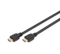 HDMI Ultra High Speed connection cable, type A M/M, 2.0m, w/Ethernet, UHD 8K 60Hz, gold, bl