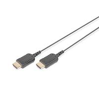 DIGITUS Cable de conexión HDMI High Speed HighFlex, tipo A, - 2,0m - UltraHD 4k/30Hz - compatible con TV/beamer/monitor - contactos chapados en oro - negro