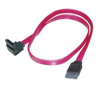 DIGITUS Cable de conexión SATA III - Enchufe/Enchufe Tipo L - Enchufe acodado a