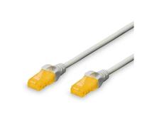 CAT 6A U-UTP patch cord, Cu, LSZH AWG 26/7, length 1 m, color grey