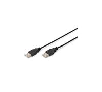 USB 2.0 connection cable, type A M/M, 1.0m, USB 2.0 conform, bl