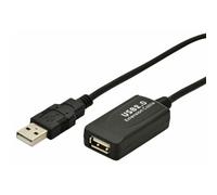 USB 2.0 Repeater cable USB A male / A female, length 5 m