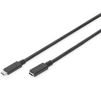 Digitus cable de extensión usb 2.0 - 2,0 m - usb c (m) a usb c (f) -