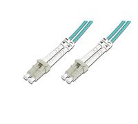 FO patch cord, duplex, LC to LC MM OM3 50/125 µ, 15m