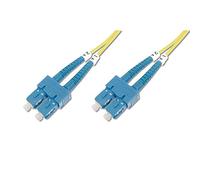 DIGITUS Cable de fibra óptica OS2 - 5 m - SC a SC - Cable de FO dúplex