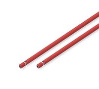 DIGITUS Cable de instalación solar - 50 m - sección del conductor de 6 mm² - H1Z2Z2-K - funda XLPO - resistente a los rayos UV y a la intemperie - cable solar para sistemas fotovoltaicos - rojo