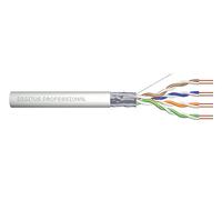 Digitus Cable de red CAT 5e F-UTP 100 MHz AWG 24/1 Eca (PVC) 305 m caja Gris compatible con PoE