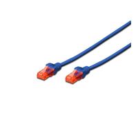 Digitus Cable de Red UTP Cat 6 0,25m Azul