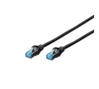 CAT 5e SF-UTP patch cord, PVC AWG 26/7, length 2 m, color black