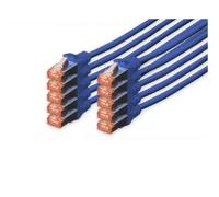 Digitus cable lan cat 6 - 0,25m - 10 piezas - cable de red rj45 - s/ft