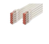 Digitus cable lan cat 6 - 0,25m - 10 piezas - cable de red rj45 - s/ft